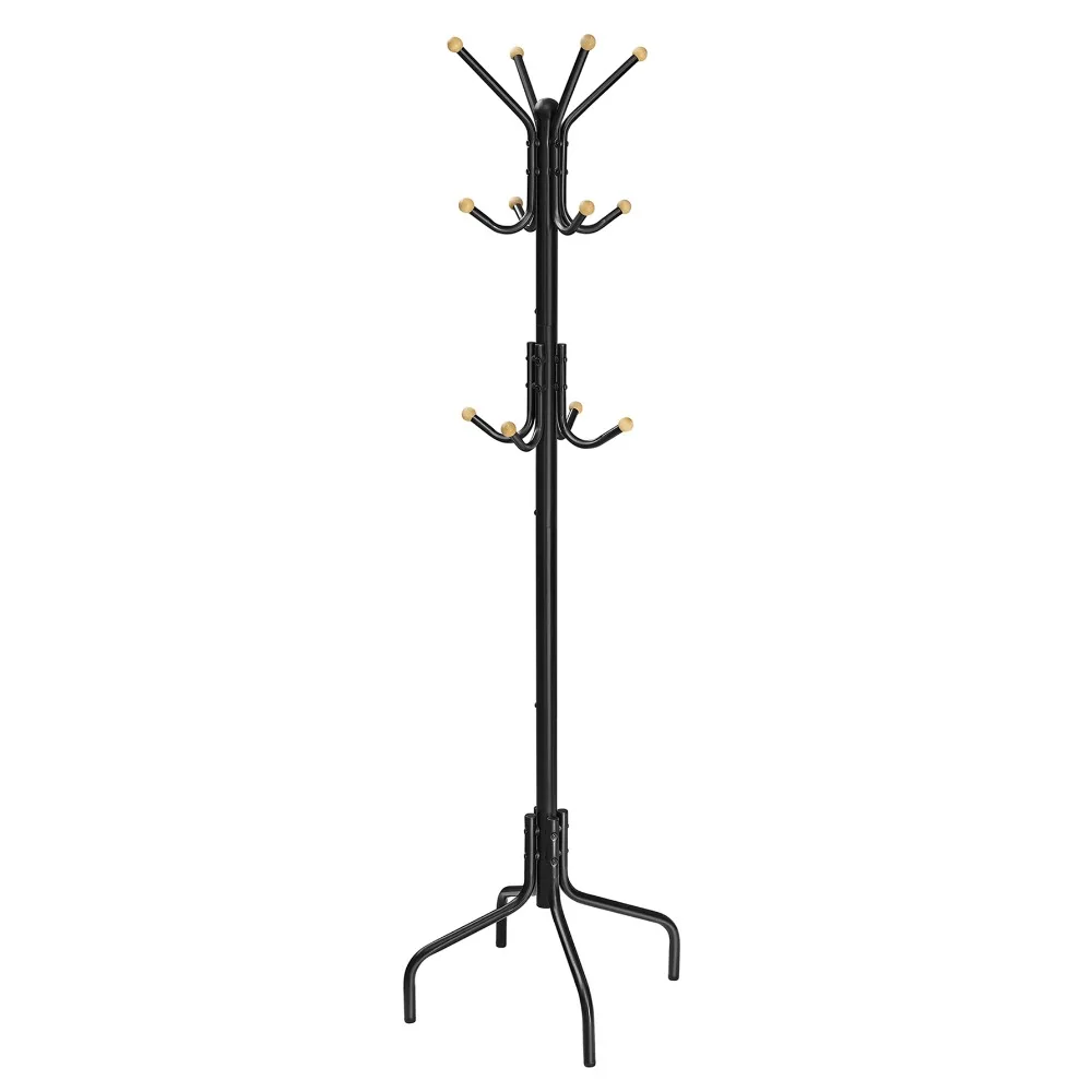 Coat Rack Freestanding, Metal Coat Rack Stand With 12 Hooks And 4 Legs, Coat Tree, Holds Clothes, Hats, And Bags, For E
Coat Rack Freestanding, Metal Coat Rack Stand With 12 Hooks And 4 Legs, Coat Tree, Holds Clothes, Hats, And Bags, For E