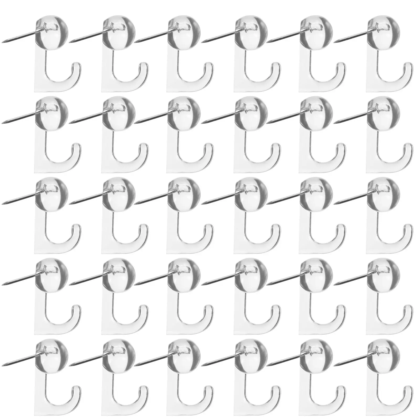 50pcs Heavy Duty Push Pins Picture Hanging Hooks Wall Tacks for Cork Board Decorative Thumb Tacks Home Office School Use Steel
50pcs Heavy Duty Push Pins Picture Hanging Hooks Wall Tacks for Cork Board Decorative Thumb Tacks Home Office School Use Steel