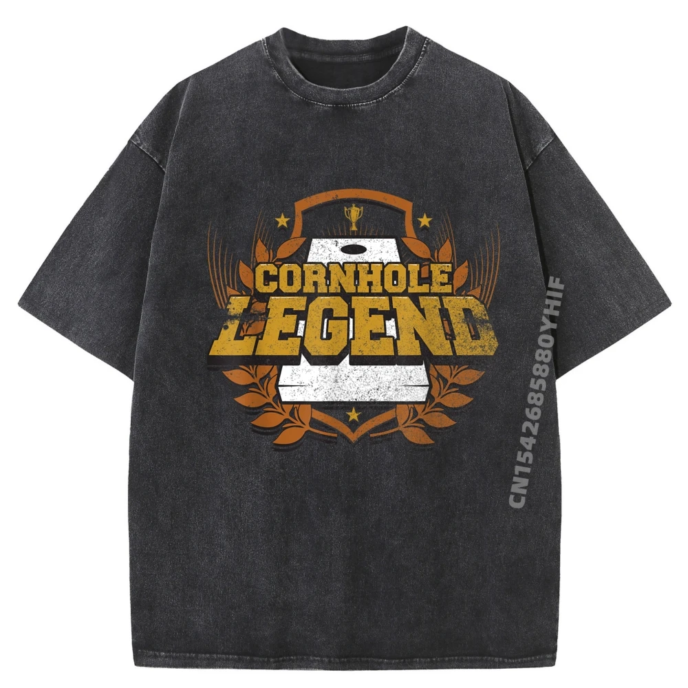 Cornhole Legend Cornhole Tournament Men's T-Shirts Custom Washed Comfortable Oversized T Shirt Summer Graphic Tops
Cornhole Legend Cornhole Tournament Men's T-Shirts Custom Washed Comfortable Oversized T Shirt Summer Graphic Tops