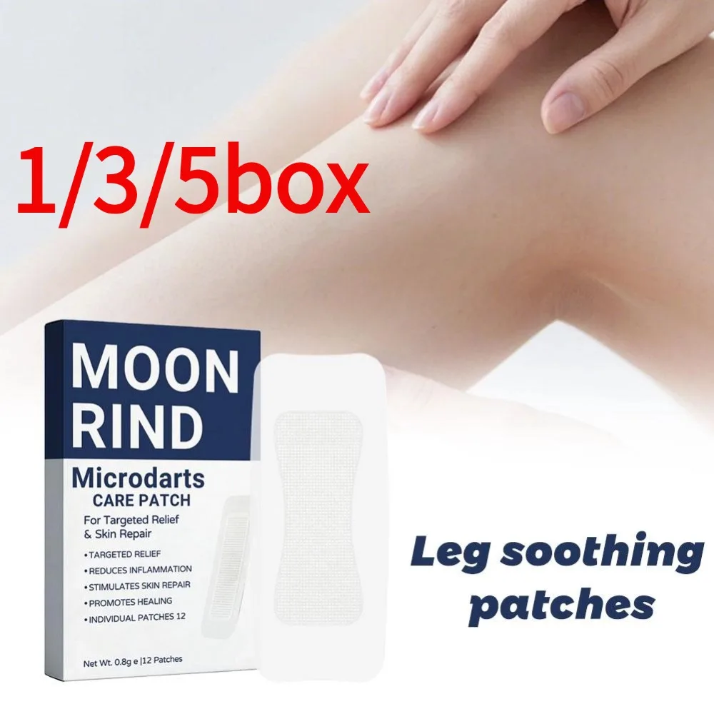 MOON RIND Microdarts Care Patch 1/3/5box 12pcs Reduce Inflammation Promote Skin Repair Wound Healing Leg Arm Body Care Stickers
MOON RIND Microdarts Care Patch 1/3/5box 12pcs Reduce Inflammation Promote Skin Repair Wound Healing Leg Arm Body Care Stickers
