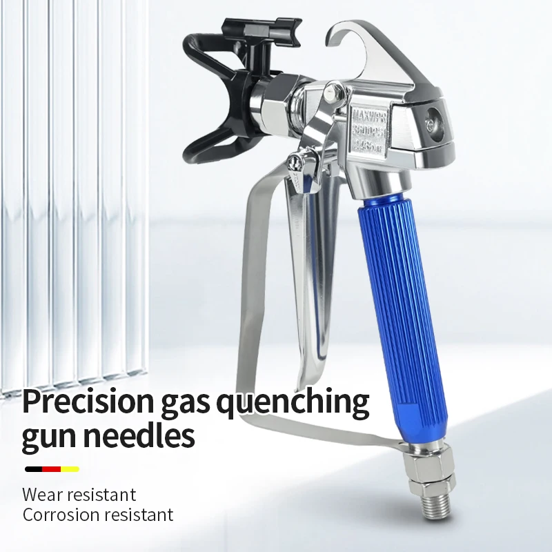 ZT-815 High Pressure Airless Spray Gun 3600PSI 517 Nozzle For Car Furniture Wall Painting Industrial Coating Tools
ZT-815 High Pressure Airless Spray Gun 3600PSI 517 Nozzle For Car Furniture Wall Painting Industrial Coating Tools