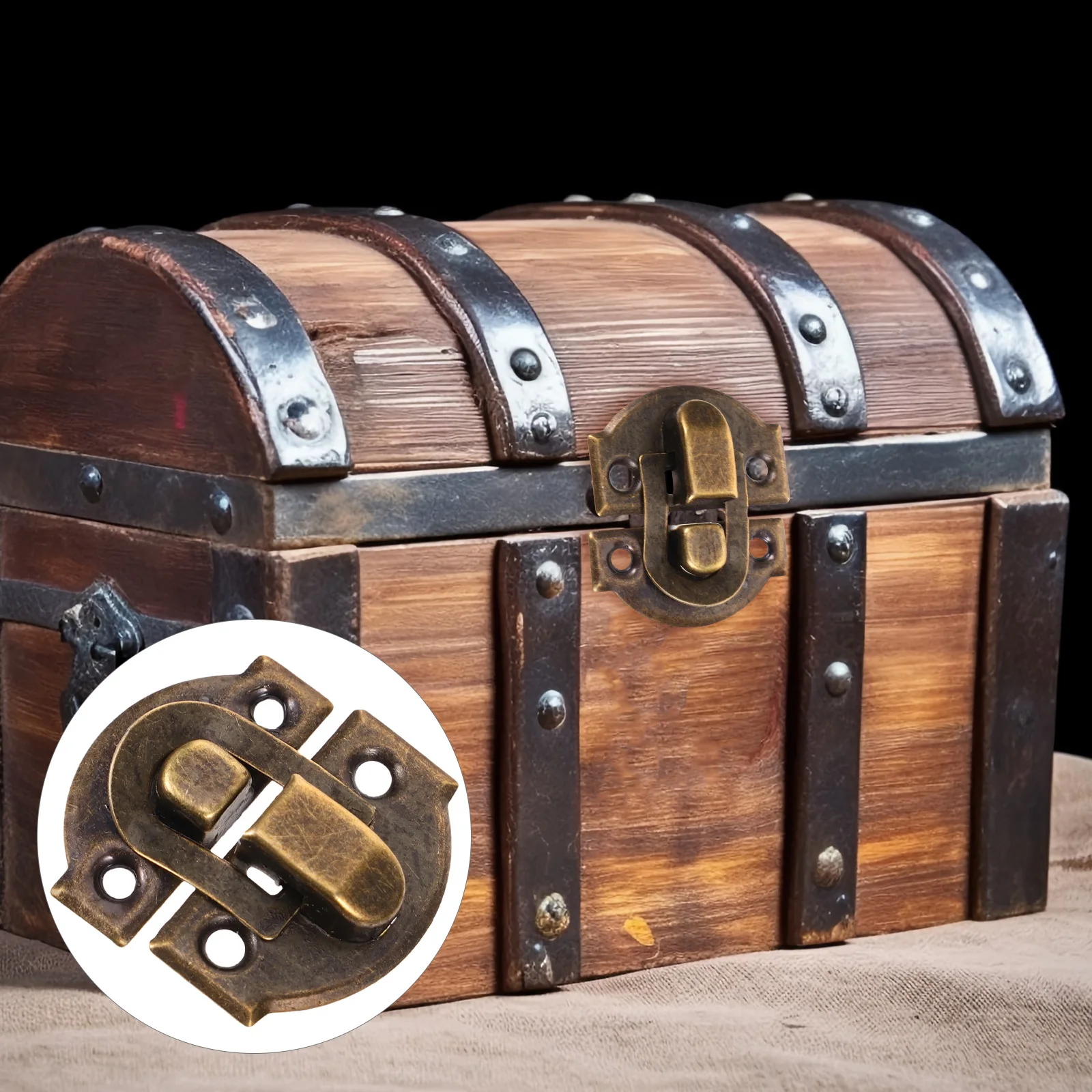 30Pcs Iron Cabinet Hasp Latch Vintage Decorative Lock Replacement for Wooden Boxes Jewelry Boxes Style
30Pcs Iron Cabinet Hasp Latch Vintage Decorative Lock Replacement for Wooden Boxes Jewelry Boxes Style