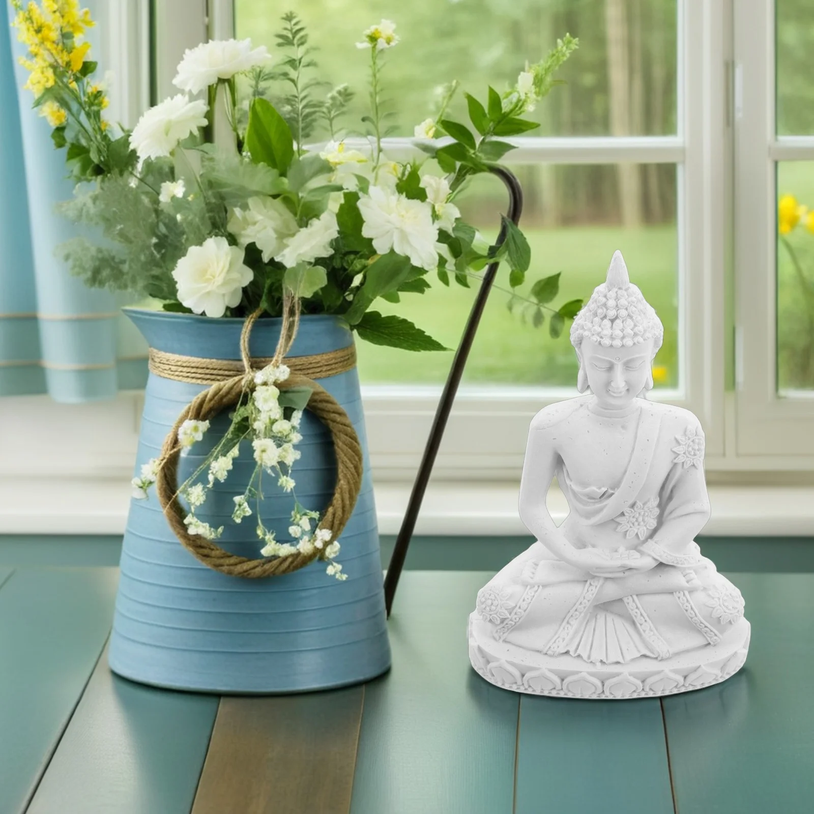 Intricate Resin Buddha Art Piece Calming Zen Elements Desktop Ornament Ideal for Living Room Entryway Wall Decor Living Room
Intricate Resin Buddha Art Piece Calming Zen Elements Desktop Ornament Ideal for Living Room Entryway Wall Decor Living Room