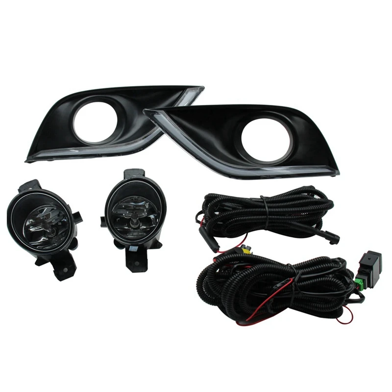 LED Daytime Running Light + Fog Lamp With Harness Switch Kit For Nissan Sunny Versa 2014-2017
LED Daytime Running Light + Fog Lamp With Harness Switch Kit For Nissan Sunny Versa 2014-2017