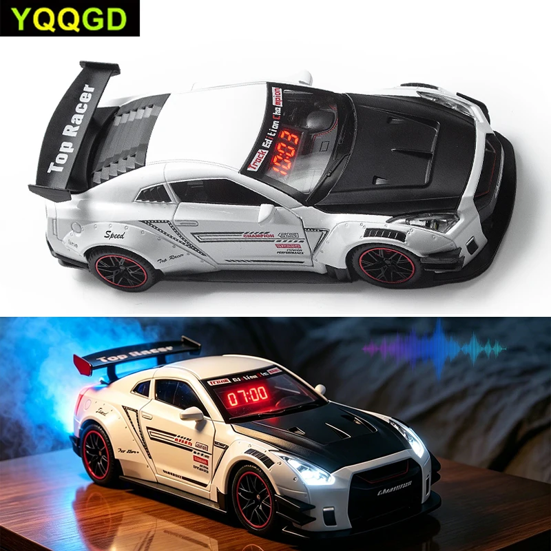 1PCS Sports Hyper Car Alarm Clock, Rechargeable Battery Sports Car Model Clock for Desk Decor, Gift for Car Lovers
1PCS Sports Hyper Car Alarm Clock, Rechargeable Battery Sports Car Model Clock for Desk Decor, Gift for Car Lovers