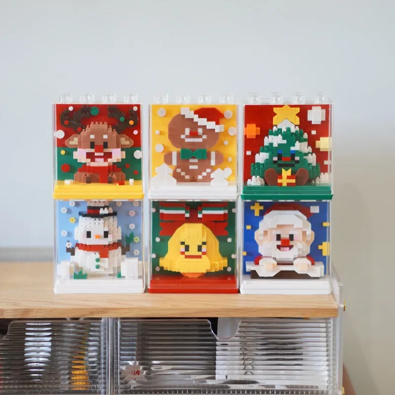 Christmas Santa Claus Micro Building Blocks Snowman Bell Tree Assembled DIY Model Mini Brick Figure Toys For Home Decoration
Christmas Santa Claus Micro Building Blocks Snowman Bell Tree Assembled DIY Model Mini Brick Figure Toys For Home Decoration