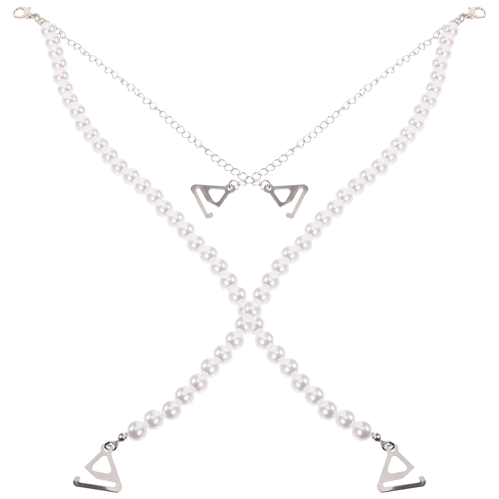 Pearl Shoulder Strap 8mm Double Pearl Bra Straps 1.8 Hook Dress Straps Replacement Metal Chain Evening Wedding Accessories
Pearl Shoulder Strap 8mm Double Pearl Bra Straps 1.8 Hook Dress Straps Replacement Metal Chain Evening Wedding Accessories