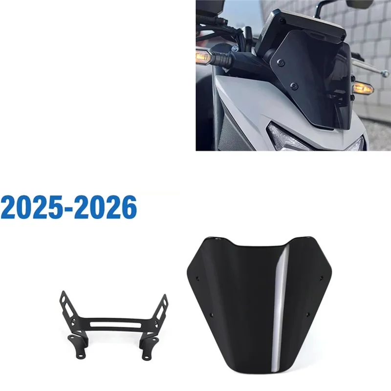 Ветровой дефлектор, переднее лобовое стекло для Honda CB750 Hornet 2025 2026, аксессуары для мотоциклов
Ветровой дефлектор, переднее лобовое стекло для Honda CB750 Hornet 2025 2026, аксессуары для мотоциклов