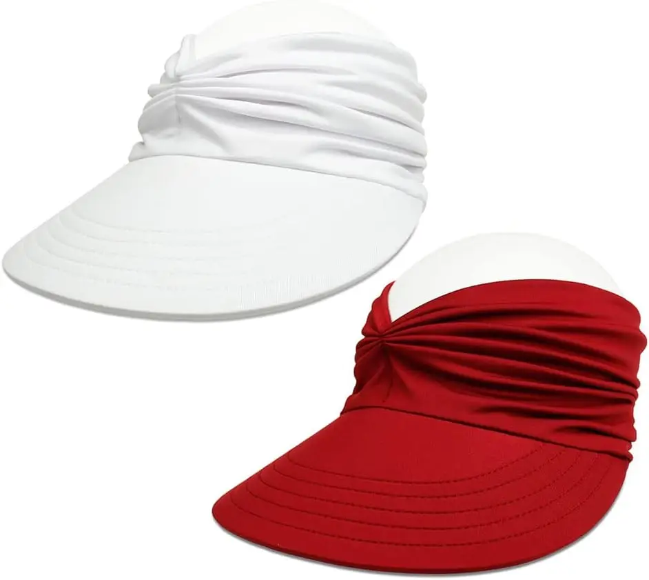 Sun Hat Women Sun Beach Visor Cap UV Protection with Wide Brim for Sports Beach Golf Hiking
Sun Hat Women Sun Beach Visor Cap UV Protection with Wide Brim for Sports Beach Golf Hiking