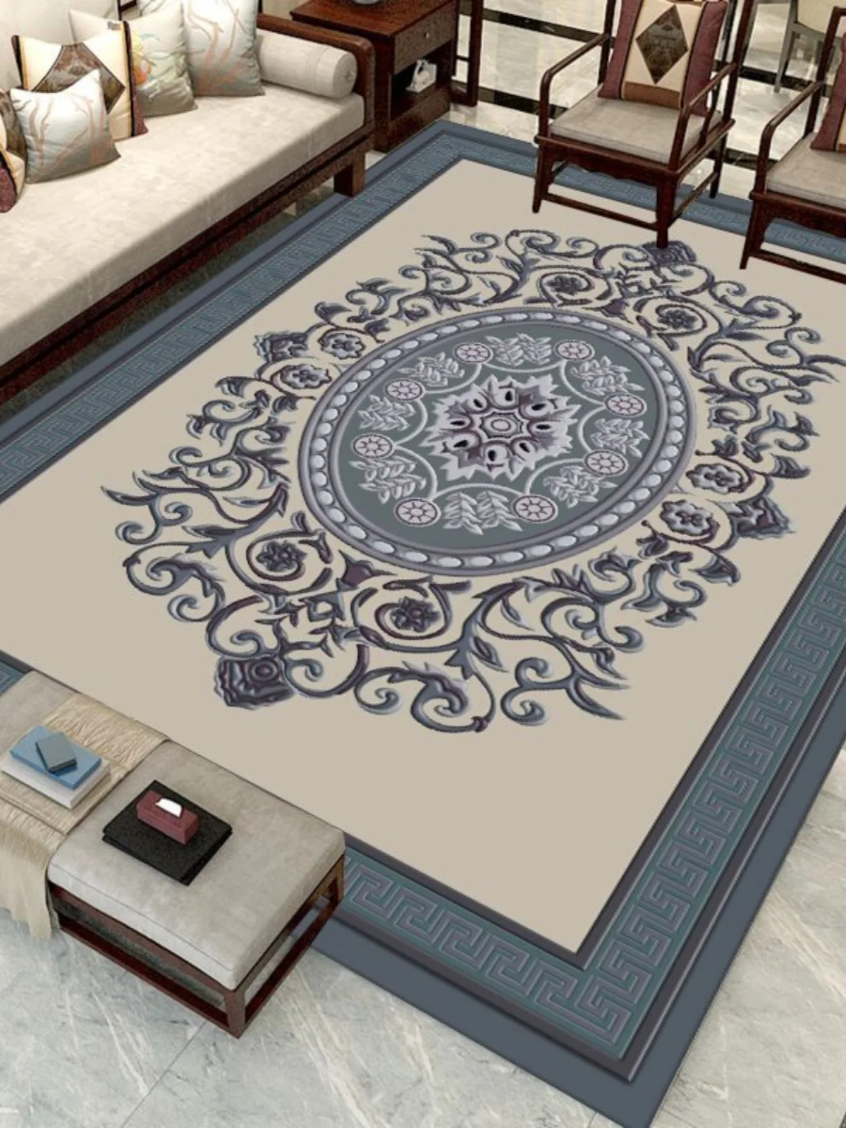 New Chinese style, rectangular, handmade, all wool, wind living room, bedroom, tea room, red
New Chinese style, rectangular, handmade, all wool, wind living room, bedroom, tea room, red