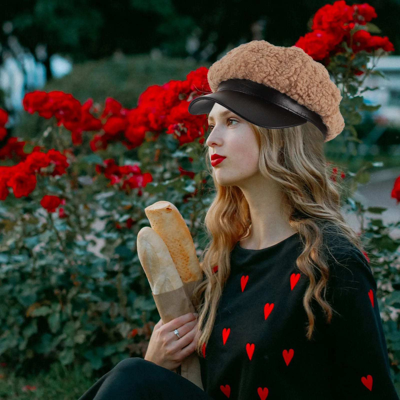 1pc Octagonal Hats Lamb Warm Winter Cap for Women Fashion Beret Retro Vintage Korean Style Outdoor Cashmere Hat Soft
1pc Octagonal Hats Lamb Warm Winter Cap for Women Fashion Beret Retro Vintage Korean Style Outdoor Cashmere Hat Soft