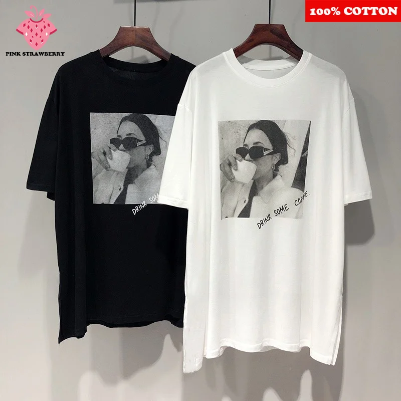 100% Cotton Fashion Print T-shirt Women's Summer 2025New High quality Short-Sleeve T-shirt Trends Y2k Top Casual Female Clothing
100% Cotton Fashion Print T-shirt Women's Summer 2025New High quality Short-Sleeve T-shirt Trends Y2k Top Casual Female Clothing