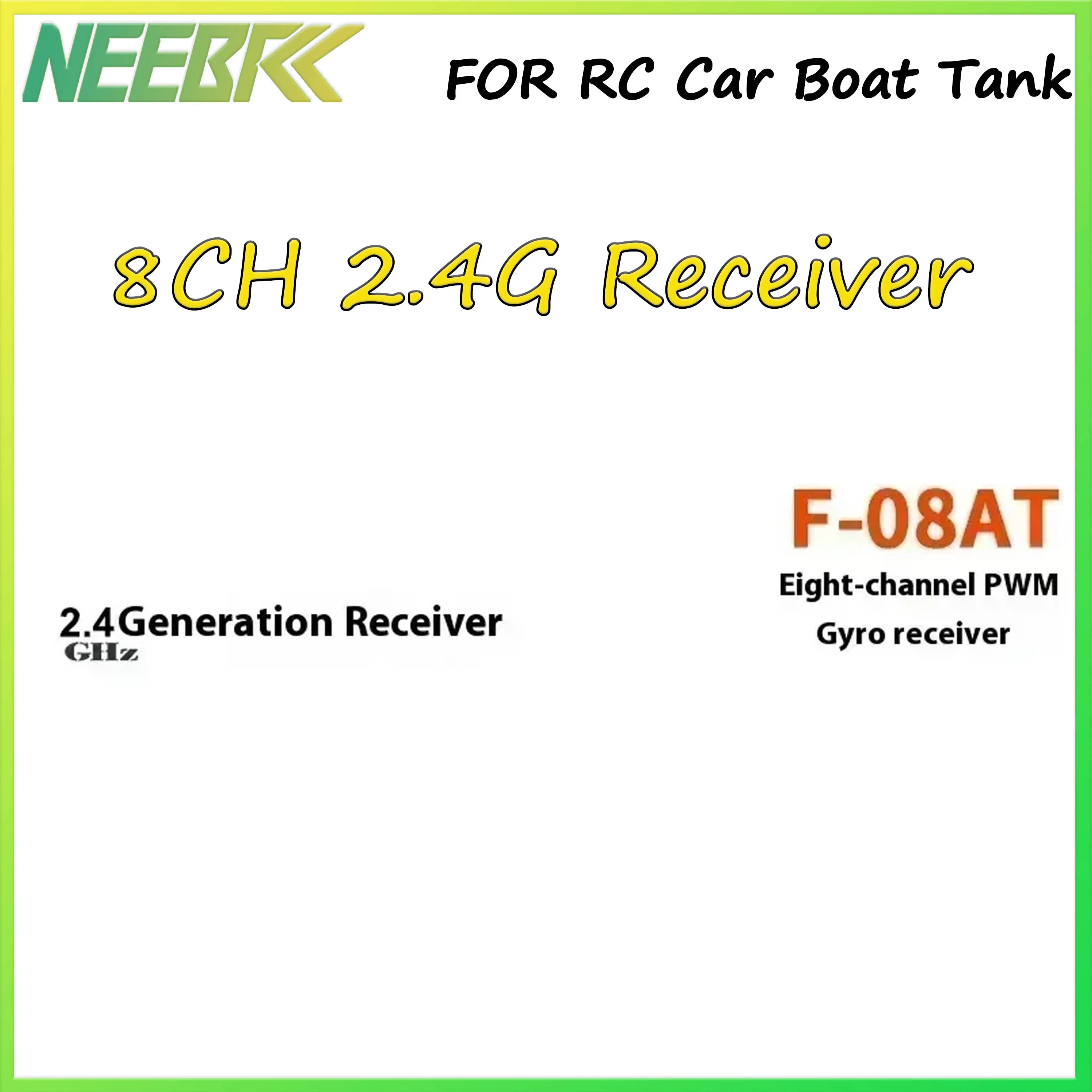 HOTRC F-08AT 8 Channel 8CH 2.4Ghz Voltage Return Gyro Receiver for CT-8A HT-8A CT-10B Transmitter RC Car Boat Tank Plane Drone
HOTRC F-08AT 8 Channel 8CH 2.4Ghz Voltage Return Gyro Receiver for CT-8A HT-8A CT-10B Transmitter RC Car Boat Tank Plane Drone