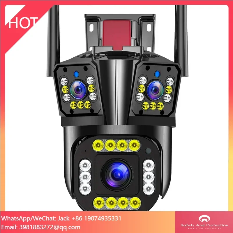 IPC360 PTZ 3 Lens 4MP Wireless Security Camera 12MP Home Outdoor Network IP WiFi Camera
IPC360 PTZ 3 Lens 4MP Wireless Security Camera 12MP Home Outdoor Network IP WiFi Camera