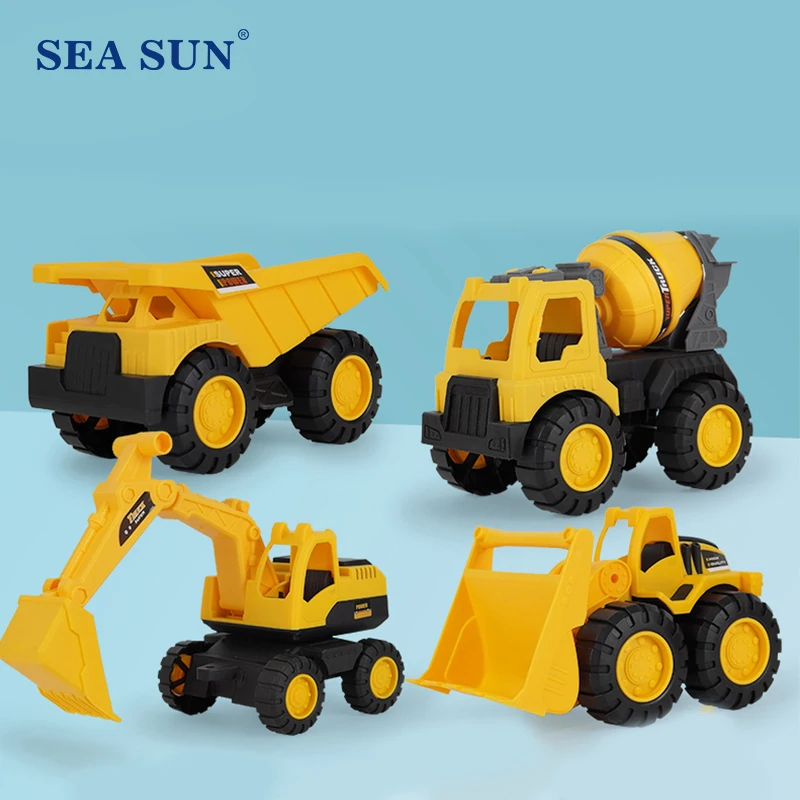 Classic Engineering Vehicle Toys 4 Style/Set Construction Excavator Tractor Dump Truck Bulldozer Plastic Models Kids Boys Gifts
Classic Engineering Vehicle Toys 4 Style/Set Construction Excavator Tractor Dump Truck Bulldozer Plastic Models Kids Boys Gifts