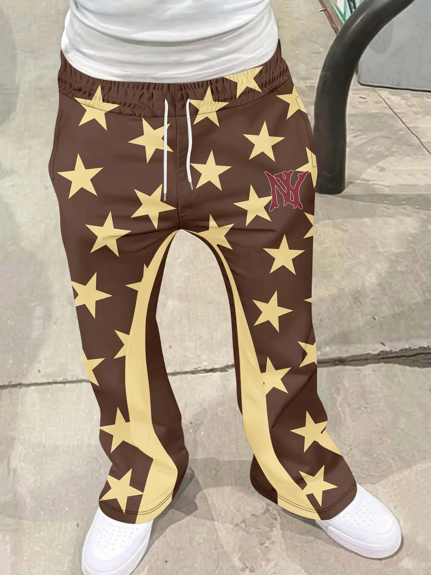 Повседневные спортивные штаны Y2k Расклешенные брюки Мужские свободные брюки с 3D принтом Спортивная женская одежда со средней талией Уличная одежда Хип-хоп Винтажные брюки
Повседневные спортивные штаны Y2k Расклешенные брюки Мужские свободные брюки с 3D принтом Спортивная женская одежда со средней талией Уличная одежда Хип-хоп Винтажные брюки