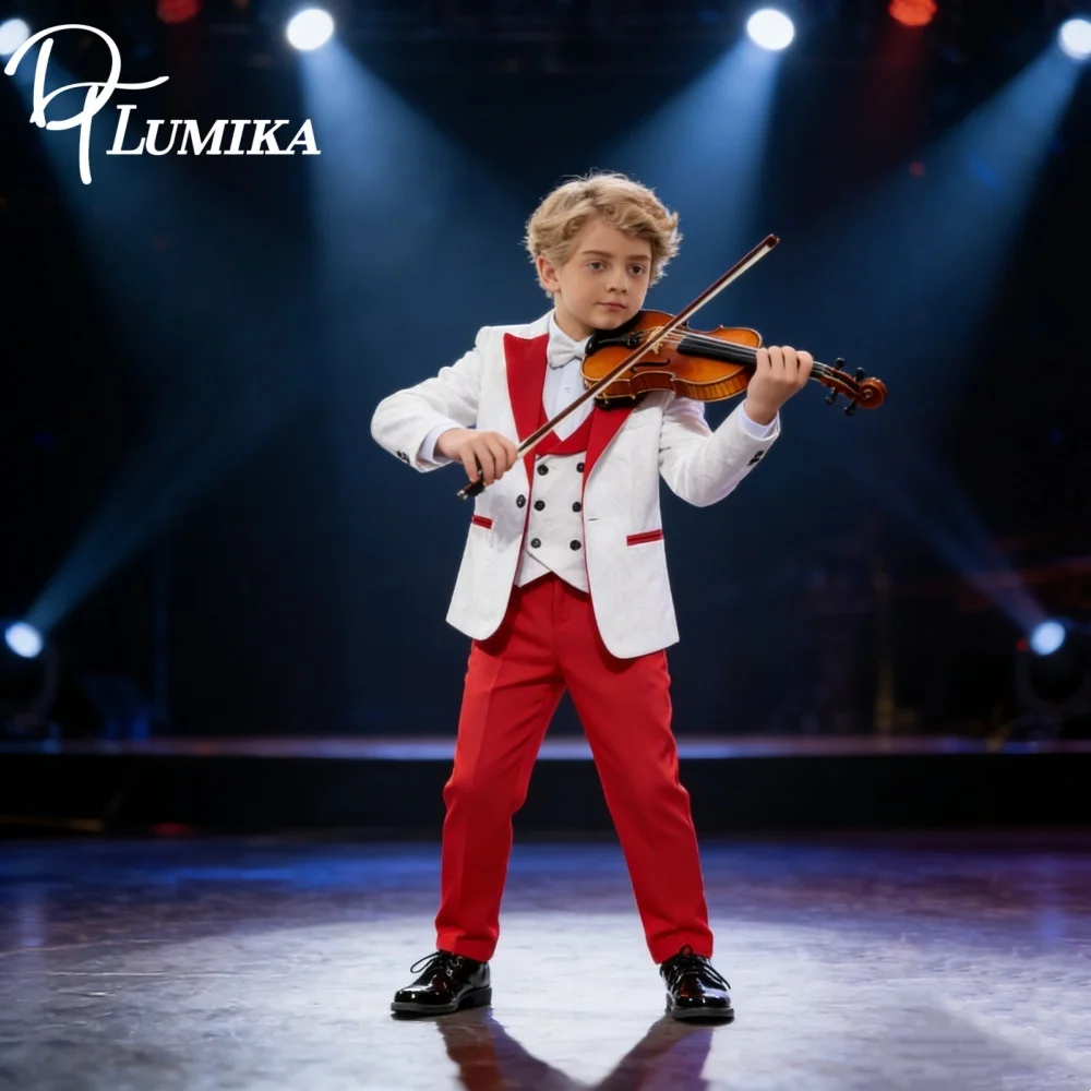 10 Days Delivery Smart Boy Suit Set 4pcs Formal Party Dress Classic Jacquard Boy Suit Formal Single Breasted Clothing
10 Days Delivery Smart Boy Suit Set 4pcs Formal Party Dress Classic Jacquard Boy Suit Formal Single Breasted Clothing