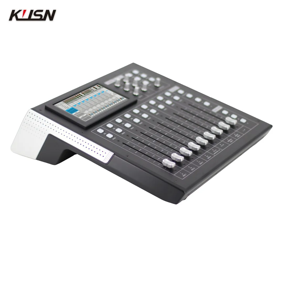 DSP16 18 Channel 24-bit DSP Professional Digital Mixer Sound Audio Mixing Console Mixer Console with Bluetooth MP3 USB