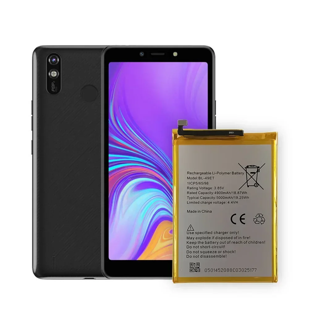 High Quality Mobile Phone Battery For Tecno LB6 LC6 POP2+ POP2 PlusBA2 RB8S BL-49ET Replacement Battery
High Quality Mobile Phone Battery For Tecno LB6 LC6 POP2+ POP2 PlusBA2 RB8S BL-49ET Replacement Battery