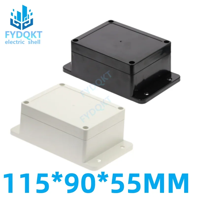 1pcs 115x90x55mm waterproof ABS Plastic Shell DIY Security power supply box Meter case Outdoor wiring with ear
1pcs 115x90x55mm waterproof ABS Plastic Shell DIY Security power supply box Meter case Outdoor wiring with ear