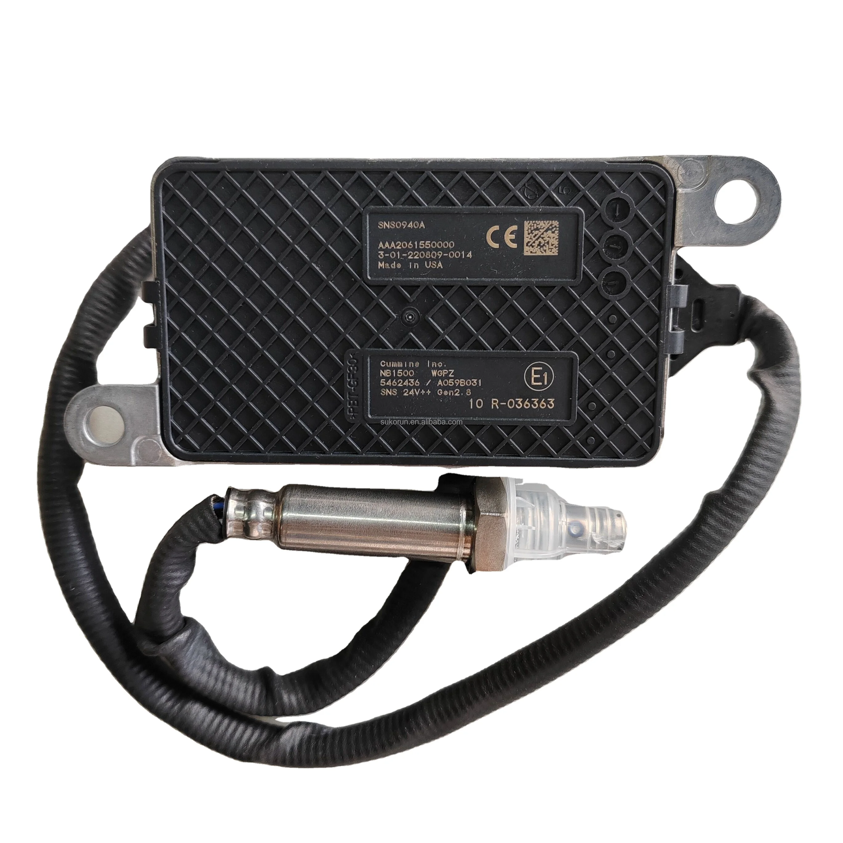 Genuine 5462436 Replace Nitrogen Oxide Sensor 2894940 for Continental NOX Sensor 5WK96675A Uninox Sensor
Genuine 5462436 Replace Nitrogen Oxide Sensor 2894940 for Continental NOX Sensor 5WK96675A Uninox Sensor