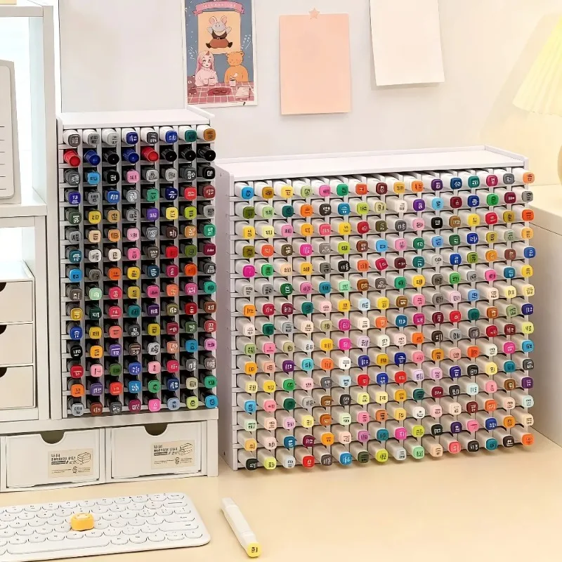 Acrylic Large Capacity Marker Pen Storage Rack with Multi-Tier Display - Heavy-Duty PVC Organizer for Art Students, Teachers
Acrylic Large Capacity Marker Pen Storage Rack with Multi-Tier Display - Heavy-Duty PVC Organizer for Art Students, Teachers