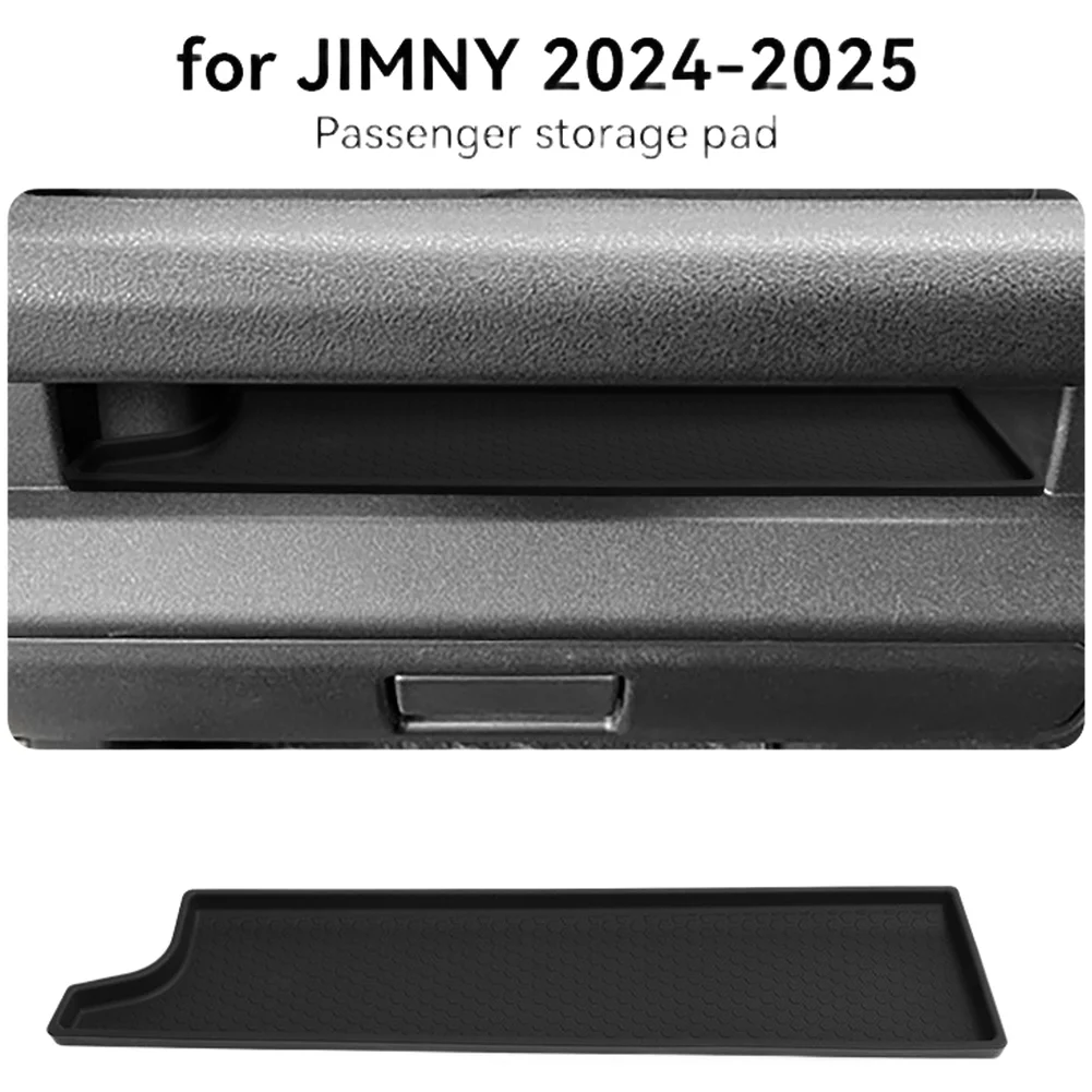 Silicone Interior Storage Cushion for For JIMNY 2024 and 2025 Right Side Passenger Area Waterproof Shock Absorbing Anti Slip Mat
Silicone Interior Storage Cushion for For JIMNY 2024 and 2025 Right Side Passenger Area Waterproof Shock Absorbing Anti Slip Mat