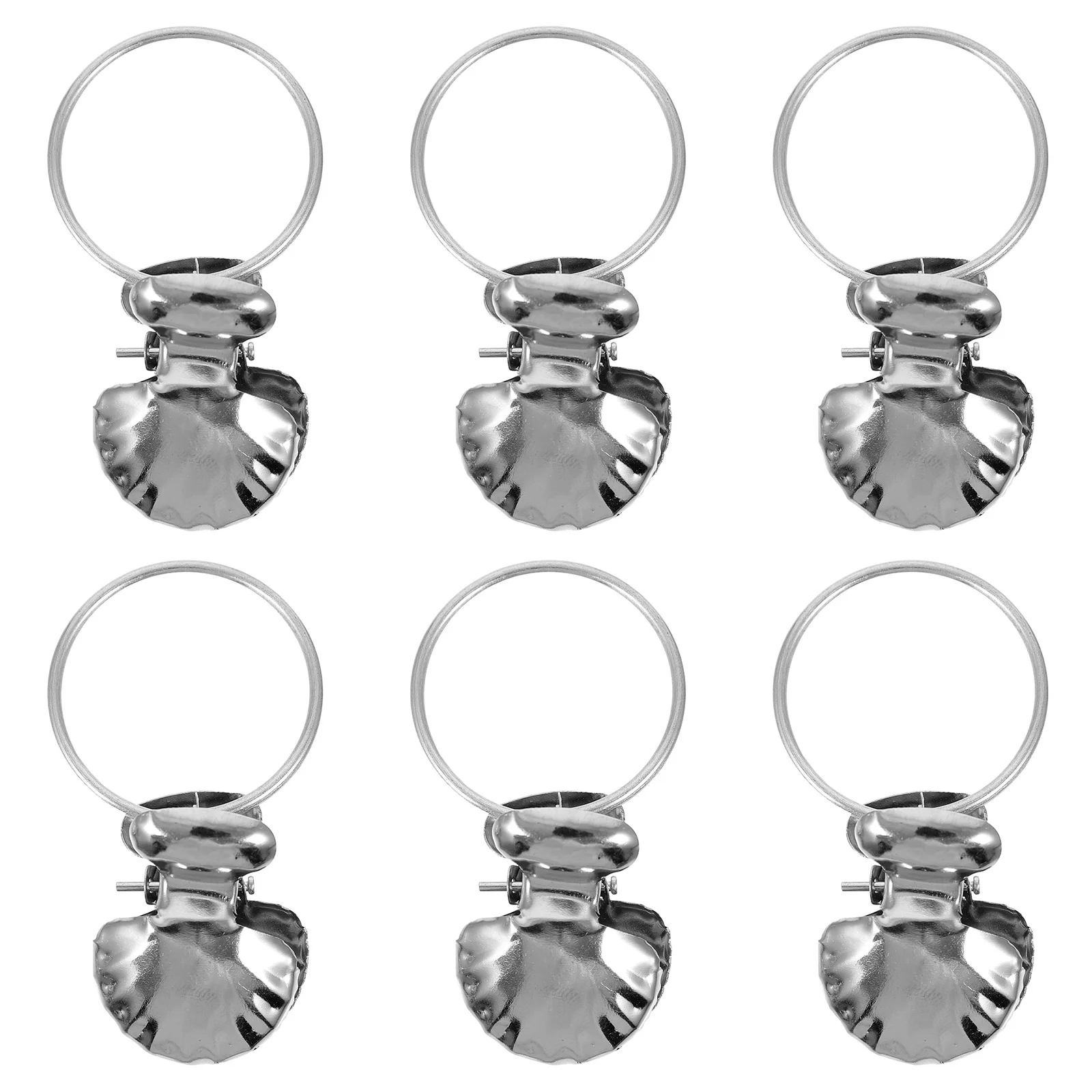 30 Pcs Stainless Steel Shower Curtain Hooks Seashell Design Bathroom Accessories Easy to Install Home Office Hotel Use
30 Pcs Stainless Steel Shower Curtain Hooks Seashell Design Bathroom Accessories Easy to Install Home Office Hotel Use
