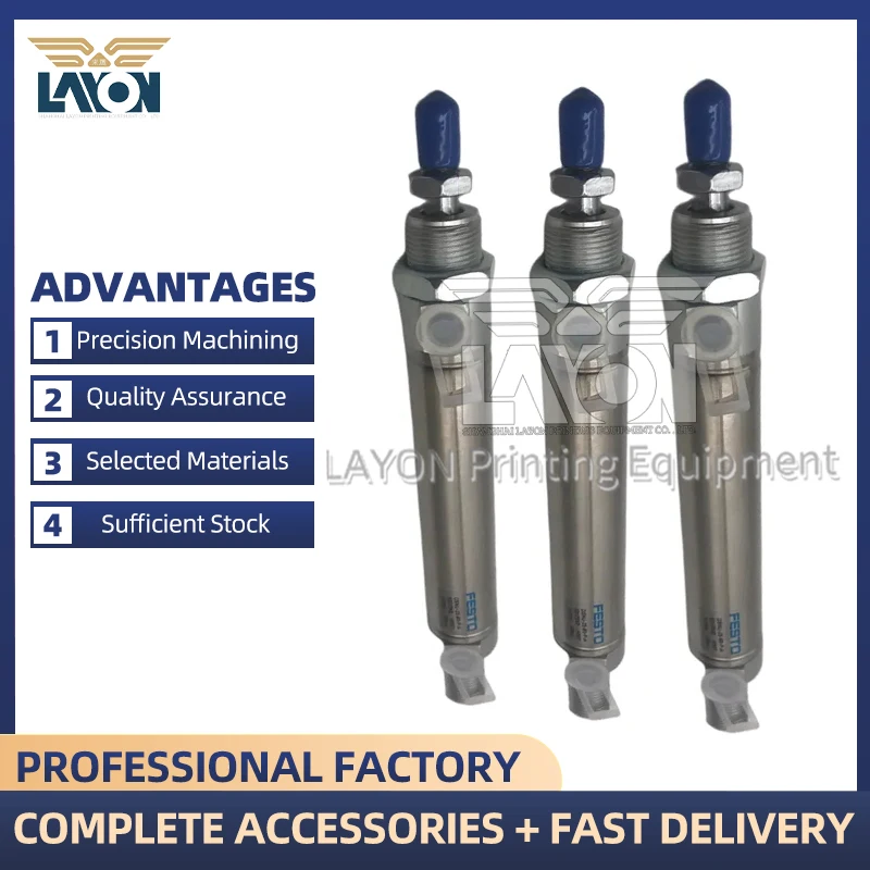3 pieces Cylinder FESTO 559289 - 3 Printing Parts Great Quality Original 559289 - 3
3 pieces Cylinder FESTO 559289 - 3 Printing Parts Great Quality Original 559289 - 3