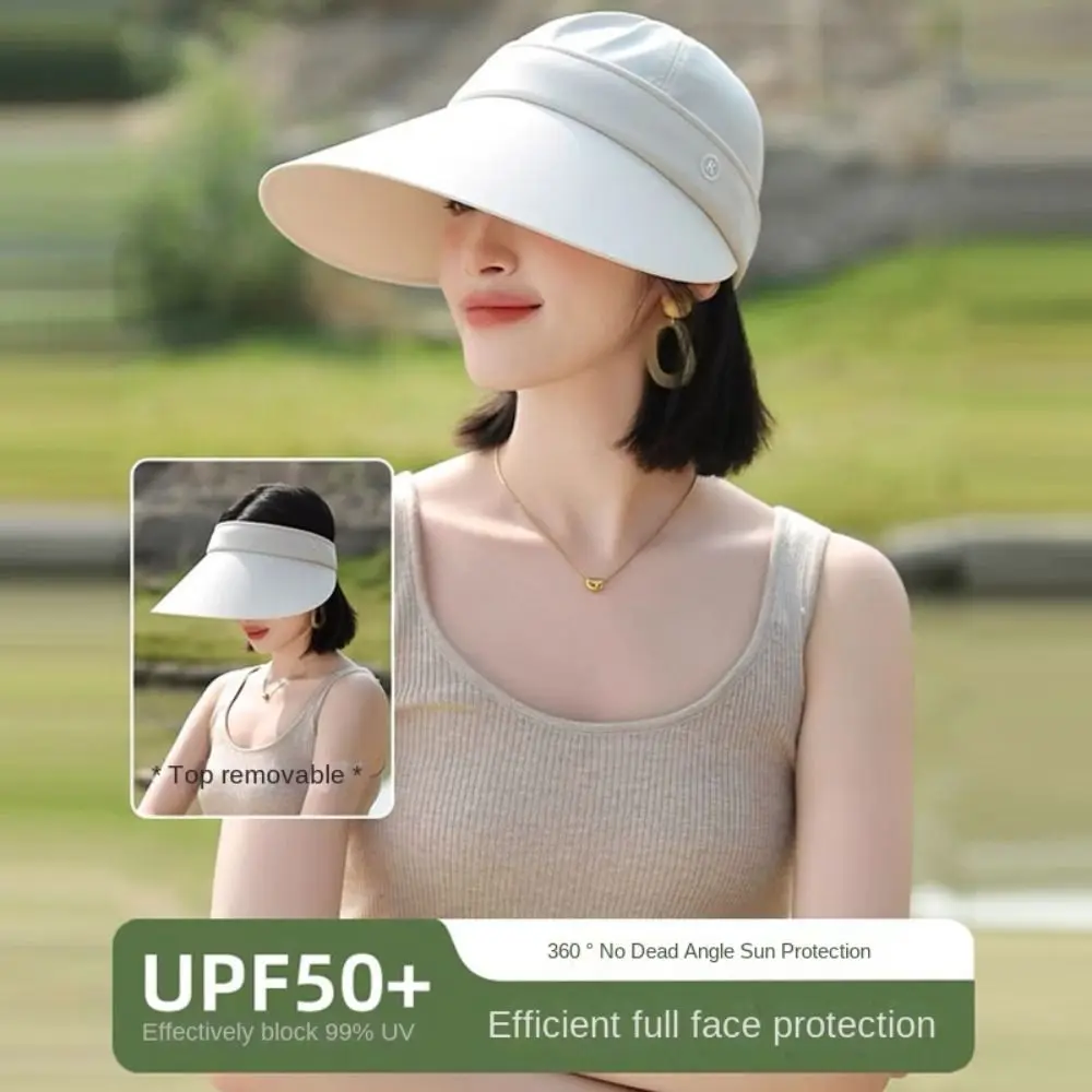 New Foldable Women's Summer Hat with Removable Cap Top UV Protection Sun Hats Sunscreen Adjustable Big Brim Visor Caps
New Foldable Women's Summer Hat with Removable Cap Top UV Protection Sun Hats Sunscreen Adjustable Big Brim Visor Caps