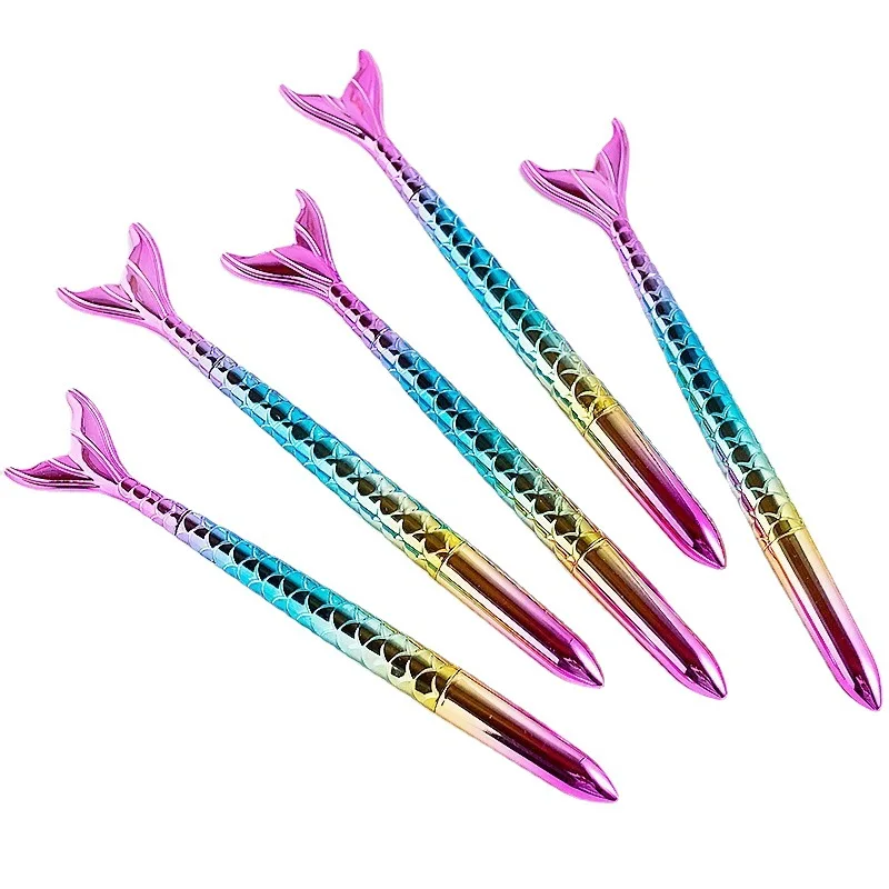 4Pcs Neutral Pen Refill Cute Mermaid Shape Gel Pens Gradient Color Neutral Pens Colored Quicksand Pens School Office Supplies
4Pcs Neutral Pen Refill Cute Mermaid Shape Gel Pens Gradient Color Neutral Pens Colored Quicksand Pens School Office Supplies