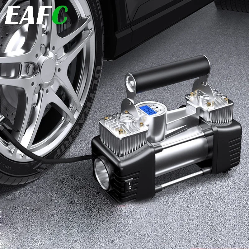 Digital Portable Car Air Pump Upgraded 12V 150PSI Electric Tire Inflator Pump Motorcycle Bike Ball LED Light Car Air Compressor
Digital Portable Car Air Pump Upgraded 12V 150PSI Electric Tire Inflator Pump Motorcycle Bike Ball LED Light Car Air Compressor