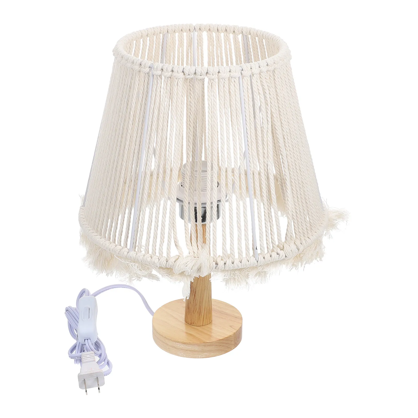 1Set Bohemian Style Handwoven Wooden Base Table Lamp for Bedroom Desk Decor Elegant Romantic Atmosphere Night Light Chic Desktop
1Set Bohemian Style Handwoven Wooden Base Table Lamp for Bedroom Desk Decor Elegant Romantic Atmosphere Night Light Chic Desktop