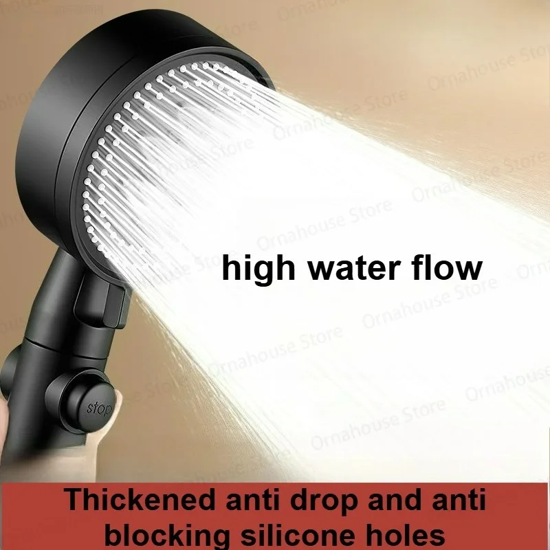 Shower Head 5 Modes Water Saving Adjustable High Pressure Showerhead Handheld Spray Bathroom Accessories New
Shower Head 5 Modes Water Saving Adjustable High Pressure Showerhead Handheld Spray Bathroom Accessories New