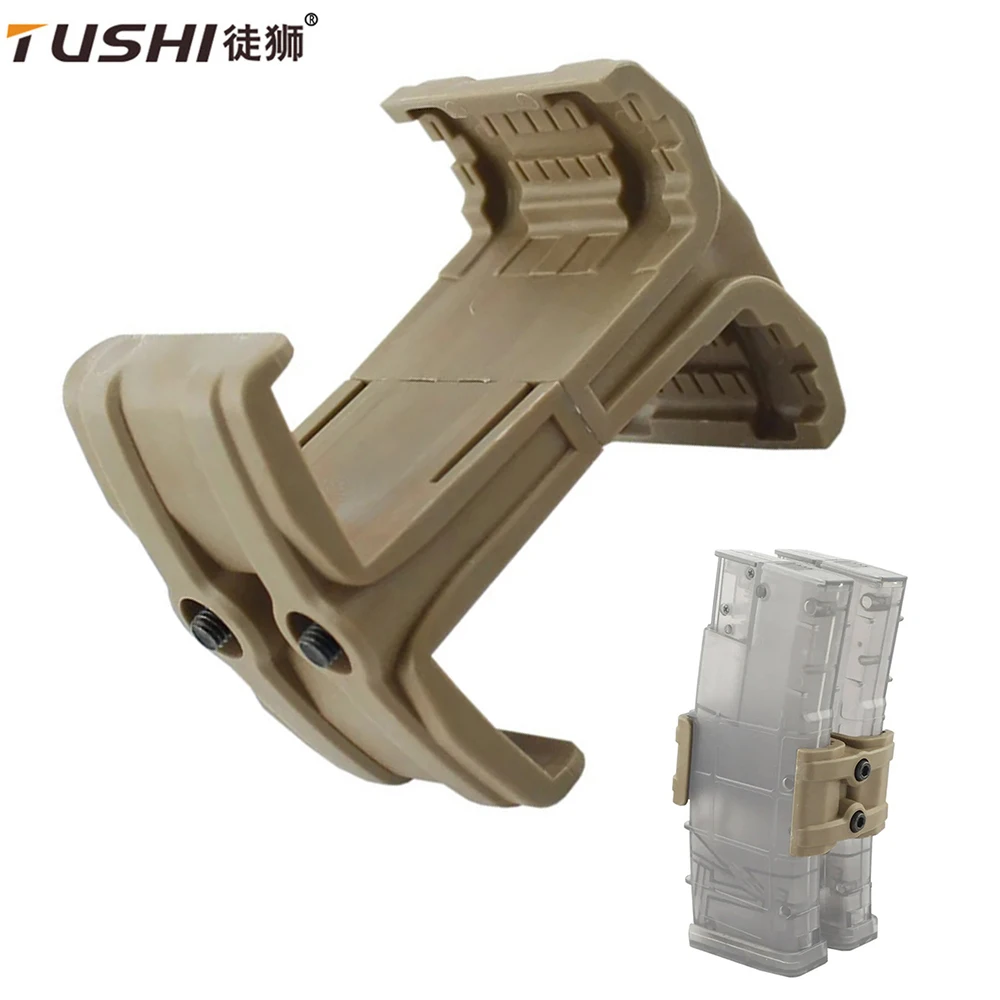 New Universal Clip Rifle Dual Parallel Magazine for AK AR15 M4 Mag595 Airsoft Link Round Cartridge Speed Loader Gun Accessories
New Universal Clip Rifle Dual Parallel Magazine for AK AR15 M4 Mag595 Airsoft Link Round Cartridge Speed Loader Gun Accessories