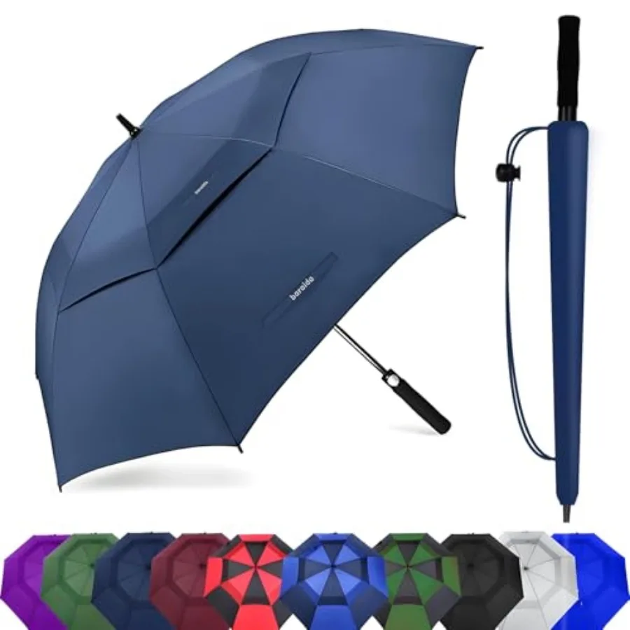 Golf Umbrella Large///, Extra Large Oversize Double Canopy Vented Wdproof Waterproof Umbrella, Automatic Open Golf Umbrella for
Golf Umbrella Large///, Extra Large Oversize Double Canopy Vented Wdproof Waterproof Umbrella, Automatic Open Golf Umbrella for