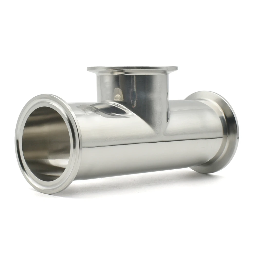 38-102mm 304 Stainless Steel Sanitary Card Sleeve Tee Short End Tee Joint 1.5 -4" Three Clip Self-made Beer Pipeline Accessories
38-102mm 304 Stainless Steel Sanitary Card Sleeve Tee Short End Tee Joint 1.5 -4" Three Clip Self-made Beer Pipeline Accessories