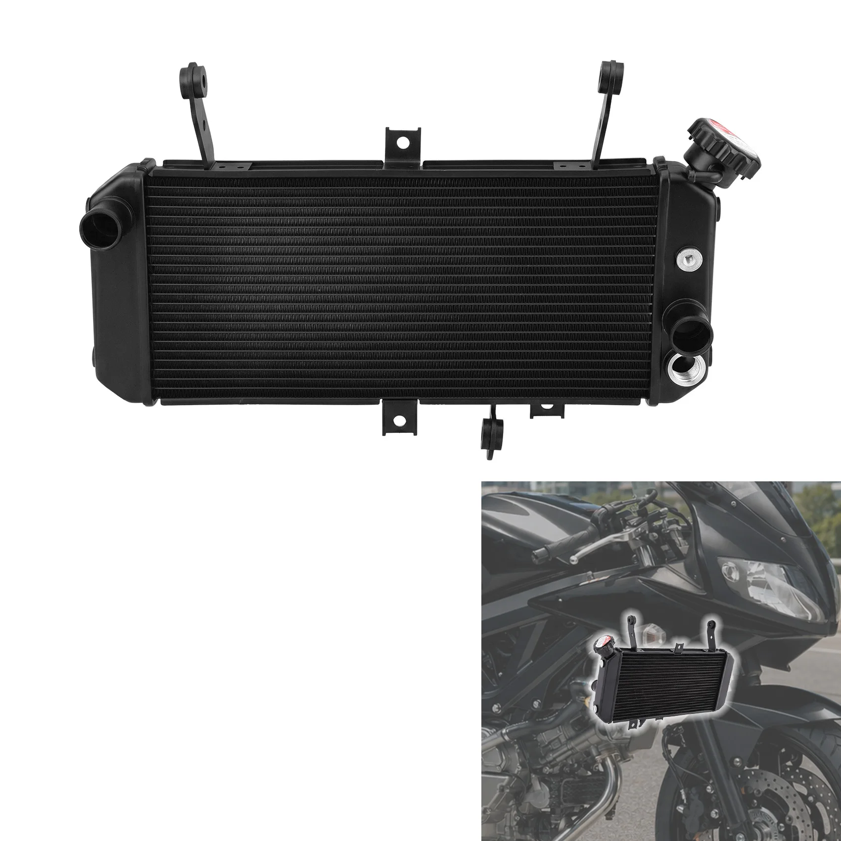 Aluminum Radiator Cooler Cooling FitFor Suzuki SV650S SV650 SV650A SV650SA 2005-2012 Motorcycle
Aluminum Radiator Cooler Cooling FitFor Suzuki SV650S SV650 SV650A SV650SA 2005-2012 Motorcycle