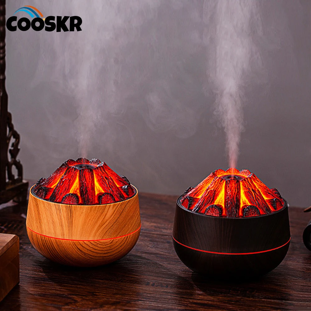 Air Humidifier Simulated Flame Mini Humidifier Cool Mist Maker For Home Bedroom With Night Lamp Portable USB Air Freshener
Air Humidifier Simulated Flame Mini Humidifier Cool Mist Maker For Home Bedroom With Night Lamp Portable USB Air Freshener