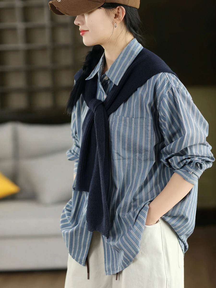 Модная женская длинная рубашка из чистого хлопка на весну с шарфом, художественная, свободного кроя, повседневная, износостойкая, не мнется
Модная женская длинная рубашка из чистого хлопка на весну с шарфом, художественная, свободного кроя, повседневная, износостойкая, не мнется