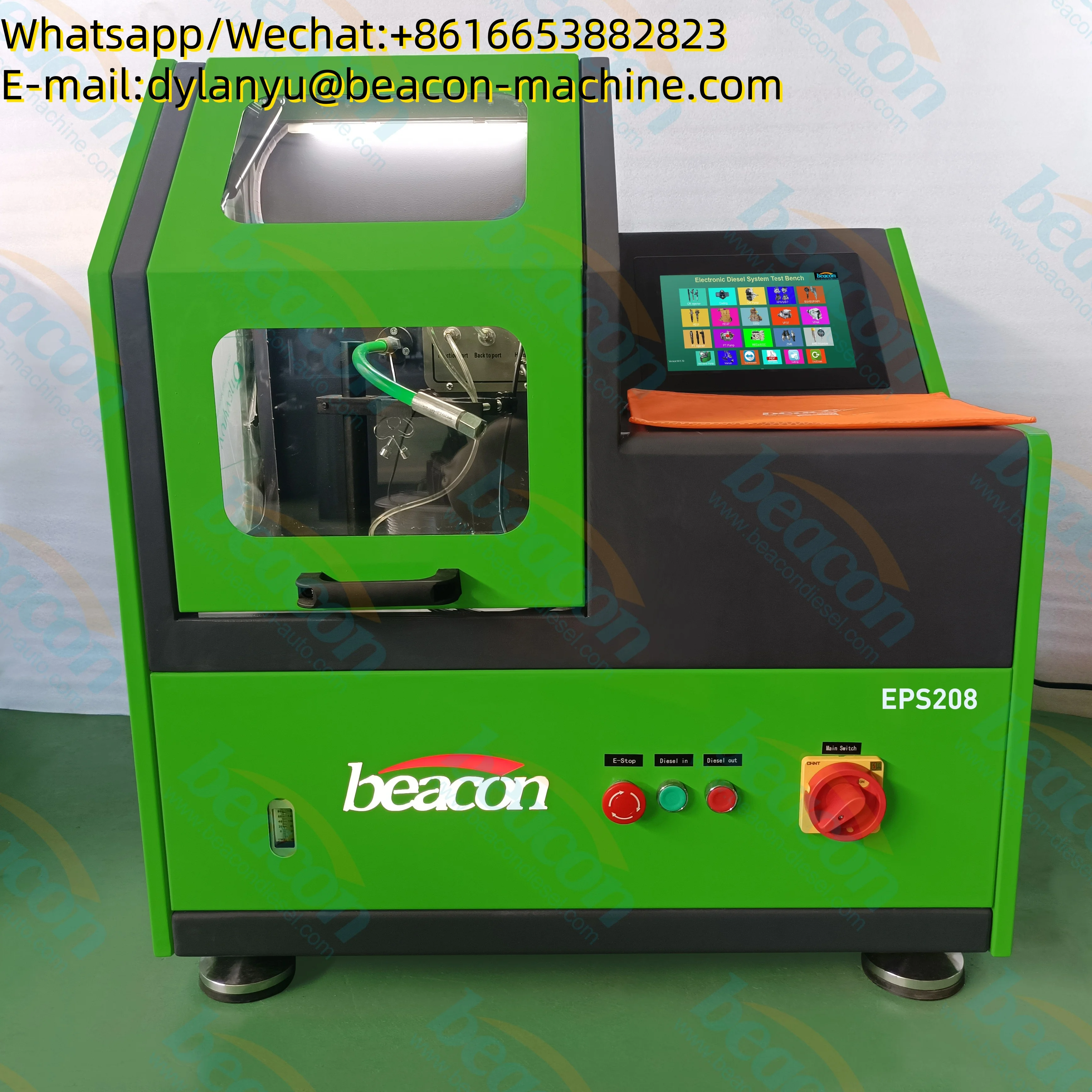 Стенд для испытания форсунок Common Rail высокого давления Beacon EPS208
Стенд для испытания форсунок Common Rail высокого давления Beacon EPS208