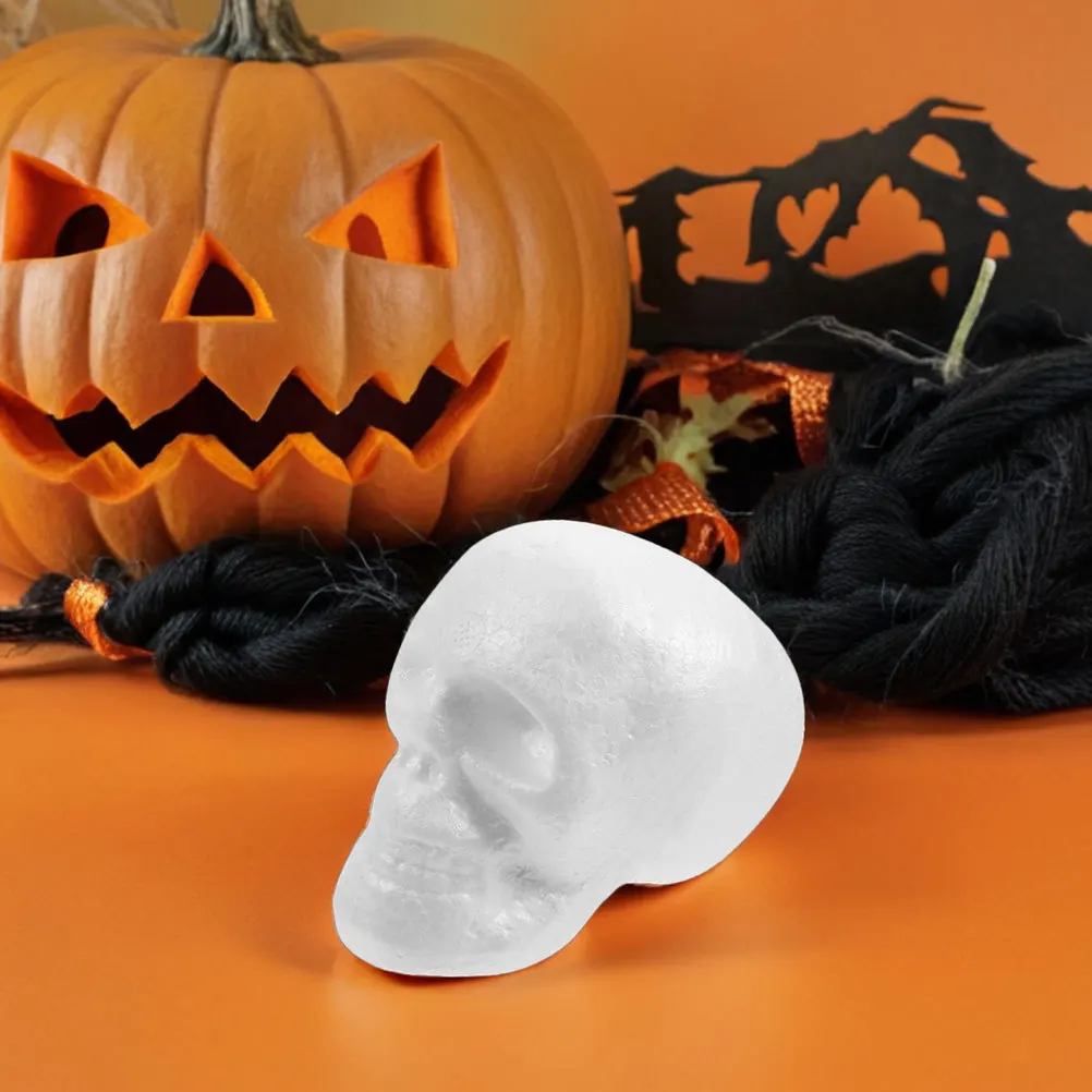 8Pcs Halloween Foam Skulls Paintable Blanks Polystyrene Skull Ornaments Indoor Outdoor Party Decorations Halloween Supplies
8Pcs Halloween Foam Skulls Paintable Blanks Polystyrene Skull Ornaments Indoor Outdoor Party Decorations Halloween Supplies