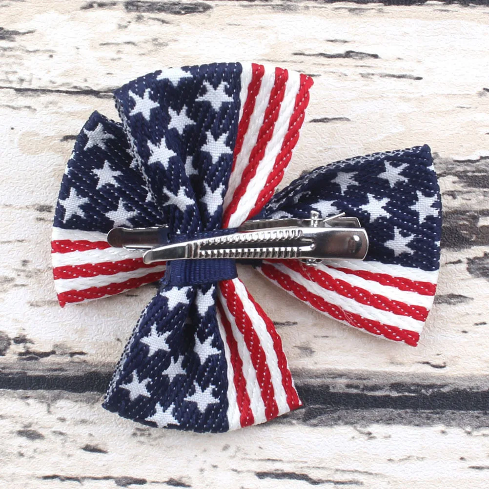 2 pcs American National Flag Hair Clips Independence Day Bow Hairpins Kids Fashion Hair Accessories Baby Girl Holiday Party
2 pcs American National Flag Hair Clips Independence Day Bow Hairpins Kids Fashion Hair Accessories Baby Girl Holiday Party