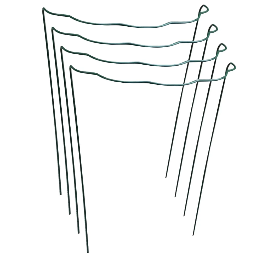 4 Pcs Gardening Stand Stem Support Pole Plant Supports Plants Wave Climbing Scaffold Rings Iron Single Stake
4 Pcs Gardening Stand Stem Support Pole Plant Supports Plants Wave Climbing Scaffold Rings Iron Single Stake