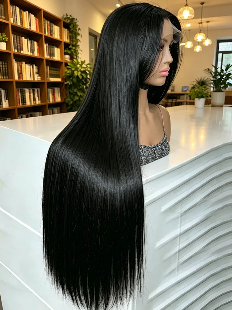 Silky Bone Straight Human Hair Wig 250% Density 30 46 Inch 13x6 13x4 HD Lace Frontal 7x5 Glueless Pre Plucked Natural Hairline For Black Women
Silky Bone Straight Human Hair Wig 250% Density 30 46 Inch 13x6 13x4 HD Lace Frontal 7x5 Glueless Pre Plucked Natural Hairline For Black Women