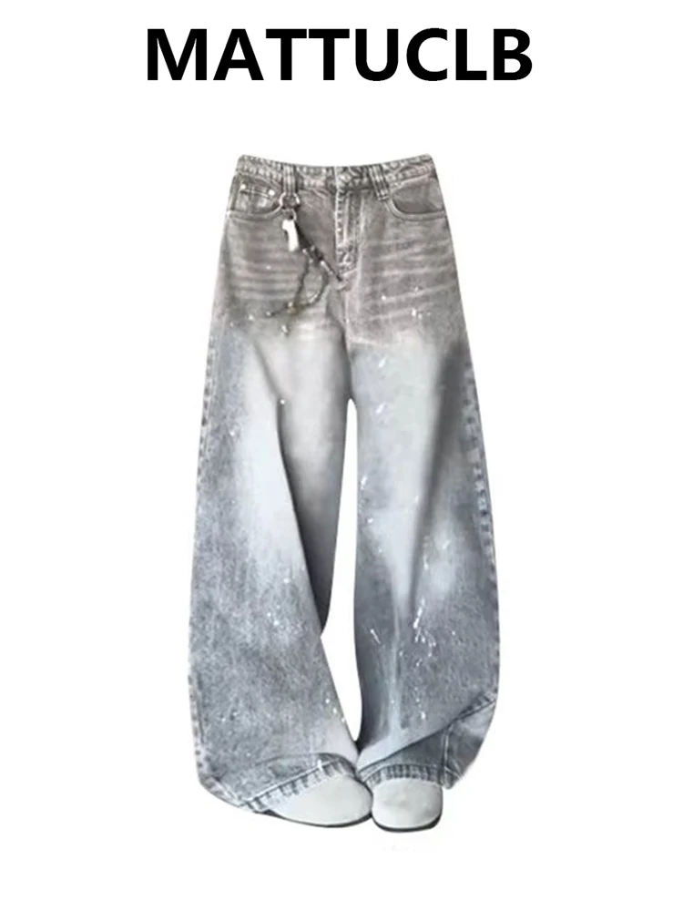 Women's Jean Boyfriend Baggy Denim Pants Tie Dye Y2K Japanese Harajuku American Retro Punk Wide Fit Long Trousers High Street
Women's Jean Boyfriend Baggy Denim Pants Tie Dye Y2K Japanese Harajuku American Retro Punk Wide Fit Long Trousers High Street