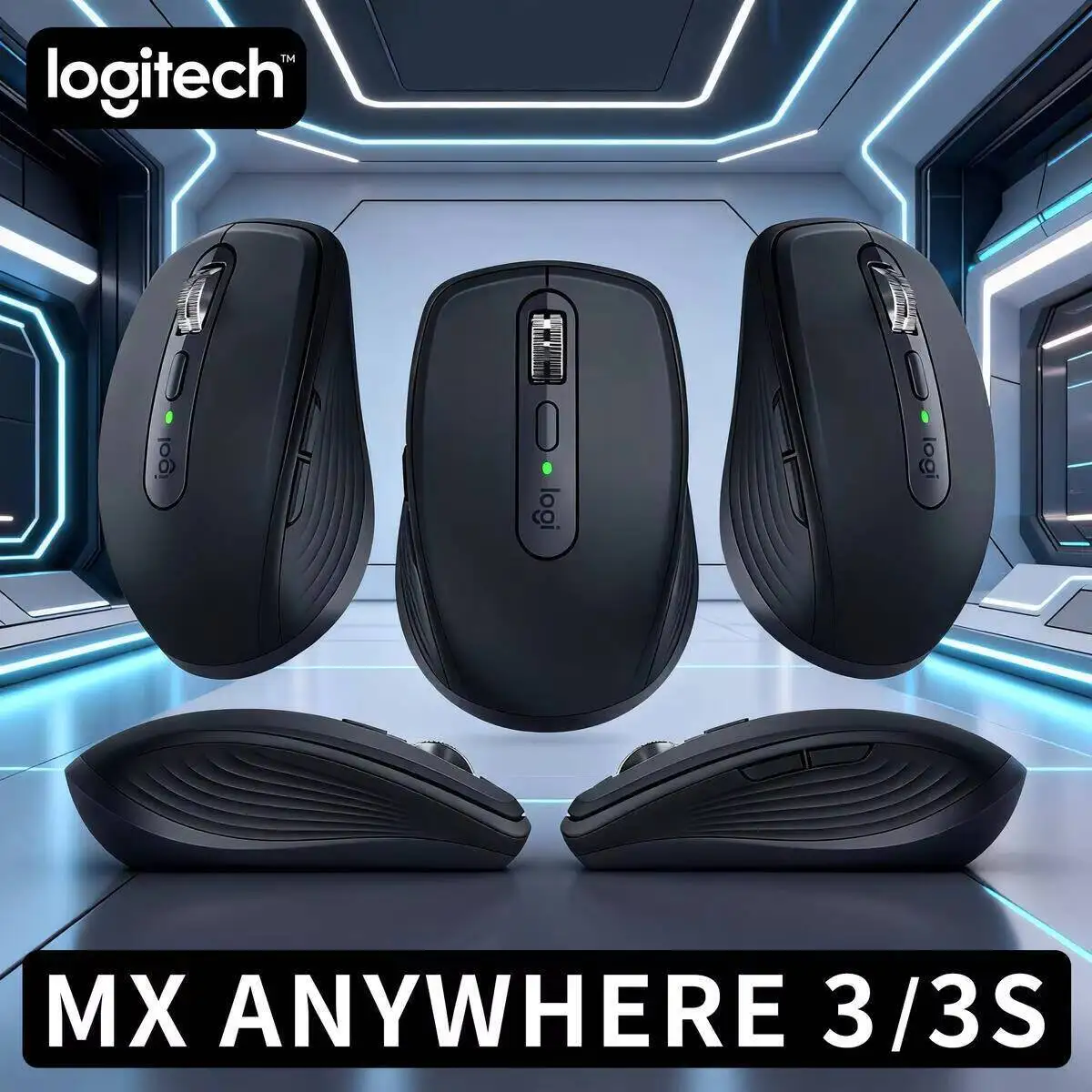 Ergonomic MX Anywhere 3S - 8K DPI Tracking, Hyper-Scroll, Anti-Slip Grip, Ideal for Stream Exhibition Travel & On-Site Work
Ergonomic MX Anywhere 3S - 8K DPI Tracking, Hyper-Scroll, Anti-Slip Grip, Ideal for Stream Exhibition Travel & On-Site Work