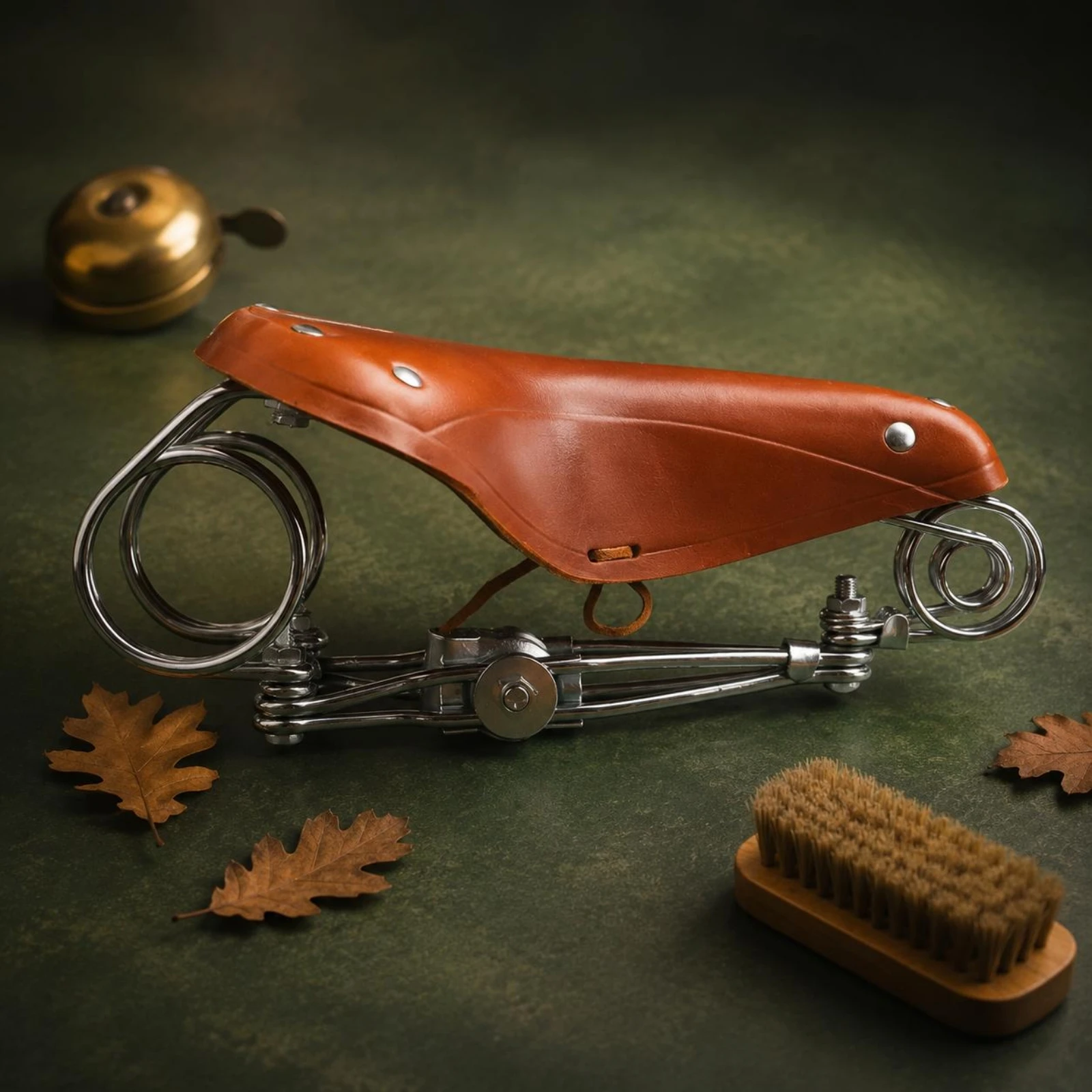 Vintage Leather Bike Saddle Universal Fit Vintage Cycle Saddle Coil Bike Seat Comfortable Ride Sports Gear Waterproof
Vintage Leather Bike Saddle Universal Fit Vintage Cycle Saddle Coil Bike Seat Comfortable Ride Sports Gear Waterproof