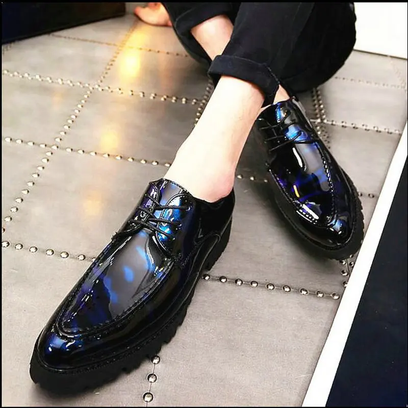 New Design Luxury Patent Leather Lace Up Male Dress Shoes Party Wedding Formal Footwear Men Brogue Shoes dgb789
New Design Luxury Patent Leather Lace Up Male Dress Shoes Party Wedding Formal Footwear Men Brogue Shoes dgb789