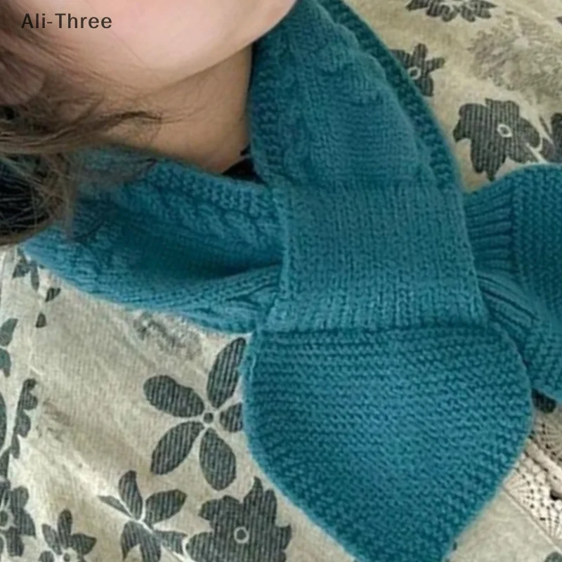 New Autumn And Winter Children's Scarf Cute Baby Warm Knitted Scarf Fashionable Boys And Girls Cross Scarf Neck Cover
New Autumn And Winter Children's Scarf Cute Baby Warm Knitted Scarf Fashionable Boys And Girls Cross Scarf Neck Cover